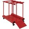 Global Industrial ForkliftableMobile  Cylinder Storage Caddy, 8 Cylinders Capacity 270219C - alternate 3